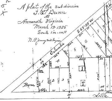 J G Dunn Subdivision Plat of Annandale