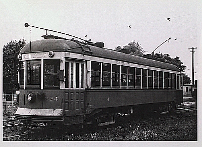 Former Washington-Virginia Railway Streetcar