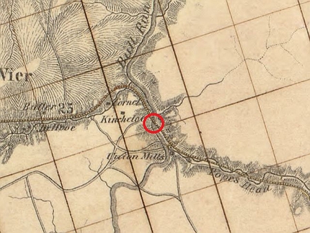 O&A Map of 1850