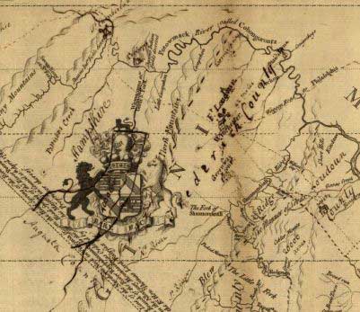 Portion of the Survey of the Northern Neck Containing Loudoun County