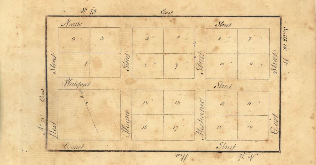 Plat of the Town of Providence